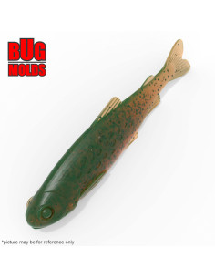 Fishing soft bait mold Y-Trout 4 inch model ID DPA015 from Bugmolds 2