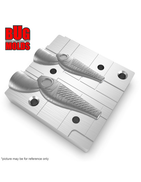 Aluminum CNC Mold Pilker Niakis 7,1-14,2g 2-cav: 7,1-14,2g ID L1515