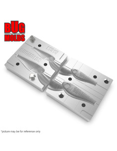 Aluminum CNC Mold Pilker Niakis 7,1-14,2g 2-cav: 7,1-14,2g ID L1515 2