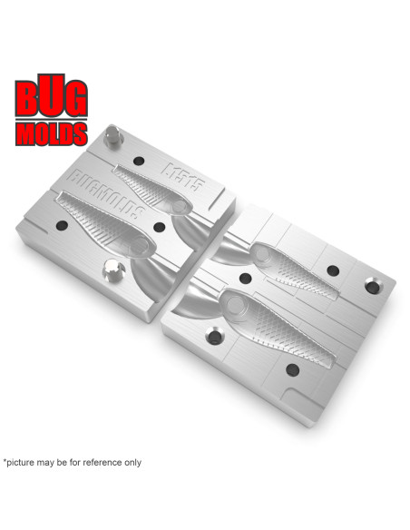 Aluminum CNC Mold Pilker Niakis 7,1-14,2g 2-cav: 7,1-14,2g ID L1515