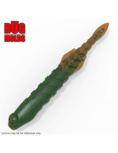 Fishing soft bait mold Katakuchi 1,2 inch model ID W989 from Bugmolds