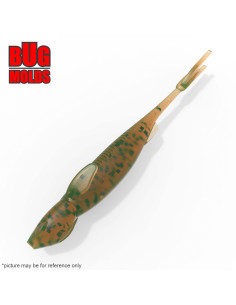 Fishing soft bait mold ShiverShot 2,4 inch model ID W993 from Bugmolds