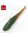 Fishing soft bait mold Y-Catfish 4 inch model ID DPA018 from Bugmolds