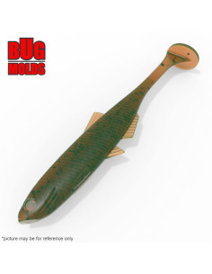 Fishing soft bait mold BleakShad 3 inch model ID V1288 from Bugmolds