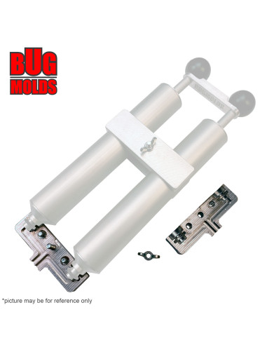 Aluminum Professional Mixerblock for 2-color injection 175 ml