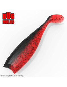 Fishing soft bait mold NitroShad 3,15 inch model ID V1200 from Bugmolds