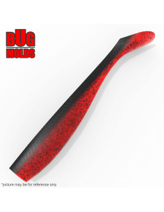 Fishing soft bait mold BakureeShad 6 inch model ID V1312 from Bugmolds