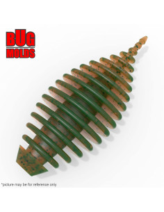 Fishing soft bait mold BellowsGill 1,2 inch model ID W1013 from Bugmolds