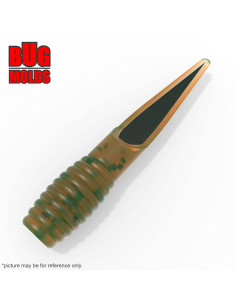 Fishing soft bait mold SlabSlayr 1,5 inch model ID W1022 from Bugmolds