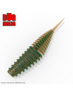 Fishing soft bait mold AirBaitShad 2,6 inch model ID W1024 from Bugmolds