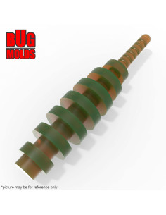 Fishing soft bait mold Tanta 0,5 inch model ID W1035 from Bugmolds