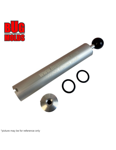 Aluminum Professional 1-color Hand Injector 115 with locker