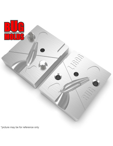 Aluminum CNC Mold Ice Jig Small Balanced Skewer 7g 1-cav: 7g ID L1696