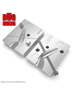 Aluminum CNC Mold Ice Jig Small Balanced Skewer 10g 1-cav: 10g ID L1697 2