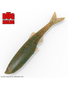 Fishing soft bait mold GundgeonDown 3,25 inch model ID W1045 from Bugmolds