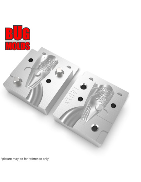 Aluminum CNC Mold Jig Head Conger Eel 67g 1-cav: 67g ID L4013