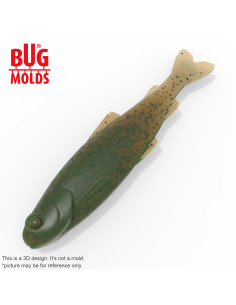 3D design of Y-Trout 4 inch ID 3D_DPA015