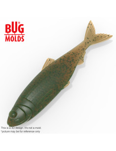 3D design of Y-Shad 4 inch ID 3D_DPA020