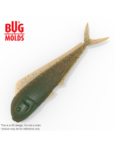 3D design of Y-MahiMahi 5 inch ID 3D_DPA033