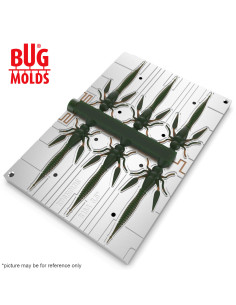 Fishing Soft Bait Multi-cavity Aluminum mold  KazaraLong 3,5 inch 6-cav vol. 1,68 fl oz (49,61 cm^3)  ID B164_6a1 from Bugmolds