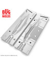 Fishing soft bait mold Y-OffsetTrout 5 inch model ID DPA075 from Bugmolds