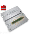 Fishing soft bait mold Hellgrammite 3 inch model ID B170 from Bugmolds